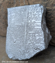 Load image into Gallery viewer, History EPIC OF GILGAMESH Pre-Biblical Deluge flood Story museum replica cuneiform tablet Sculpture 6" www.Neo-Mfg.com home decor