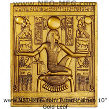 Load image into Gallery viewer, Egyptian HEH God Of Infinity Tutankhamen Fragment Plaque Wall Frieze 10" tall www.NEO-MFG.com d10
