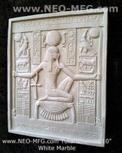 Load image into Gallery viewer, Egyptian HEH God Of Infinity Tutankhamen Fragment Plaque Wall Frieze 10" tall www.NEO-MFG.com d10