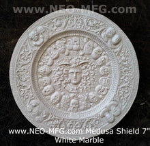 Load image into Gallery viewer, History Medusa Shield Artifact Carved Sculpture Statue 7&quot; www.Neo-Mfg.com b10
