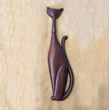 Load image into Gallery viewer, Siamese Cat Wall Plaque - Right www.Neo-Mfg.com decor 14" Mid modern Sexton style