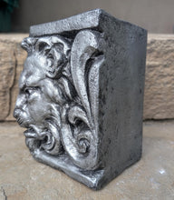 Load image into Gallery viewer, Lion Bust Crete cornerstone sculpture art www.Neo-Mfg.com home decor