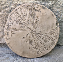Load image into Gallery viewer, Sumerian Star chart museum replica cuneiform tablet Sculpture www.Neo-Mfg.com home decor