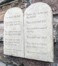 Load image into Gallery viewer, Religious Ten 10 commandments Decalogue Moses Mount Sinai Judaism, Christianity, Aseret ha-Dvarím, Dekalogoi 7" www.NEO-MFG.com