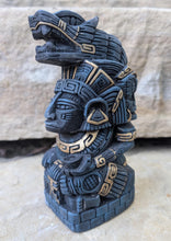 Load image into Gallery viewer, Aztec Maya Mesoamerica Totem Serpent Man Artifact Stelae Sculpture Statue Neo-Mfg home decor