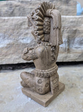 Load image into Gallery viewer, Aztec Maya Mesoamerica Totem sun & moon Man Artifact Stelae Sculpture Statue Neo-Mfg home decor