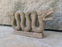 Load image into Gallery viewer, History Aztec Double Headed Serpent Maya Artifact Carved Sculpture Statue mini www.Neo-Mfg.com