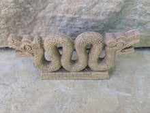Load image into Gallery viewer, History Aztec Double Headed Serpent Maya Artifact Carved Sculpture Statue mini www.Neo-Mfg.com