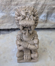 Load image into Gallery viewer, Aztec Maya Mesoamerica Totem sun & moon Man Artifact Stelae Sculpture Statue Neo-Mfg home decor