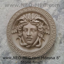 Load image into Gallery viewer, History Medusa Versace design Artifact Carved Sculpture Statue 8" www.Neo-Mfg.com