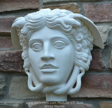 Load image into Gallery viewer, History Medusa Versace Rondanini Bust design Artifact Carved Sculpture Statue 13" www.Neo-Mfg.com Large Scale