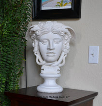 Load image into Gallery viewer, History Medusa Versace Rondanini Bust design Artifact Carved Sculpture Statue 17" www.Neo-Mfg.com Made to order