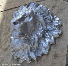 Load image into Gallery viewer, African lion wall Sculpture plaque 18&quot; www.Neo-Mfg.com Grand size
