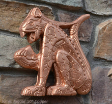 Load image into Gallery viewer, History Aztec Maya Jaguar Sculpture Statue 10" Tall www.Neo-Mfg.com wall art home decor