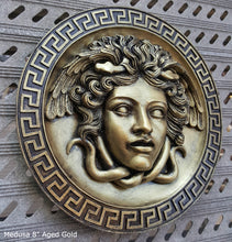 Load image into Gallery viewer, History Medusa Versace design Artifact Carved Sculpture Statue 8" www.Neo-Mfg.com
