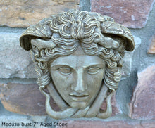 Load image into Gallery viewer, History Medusa Versace Rondanini Bust design Artifact Carved Sculpture Statue 7" www.Neo-Mfg.com