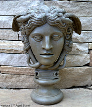 Load image into Gallery viewer, History Medusa Versace Rondanini Bust design Artifact Carved Sculpture Statue 17" www.Neo-Mfg.com Made to order