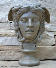 Load image into Gallery viewer, History Medusa Versace Rondanini Bust design Artifact Carved Sculpture Statue 17" www.Neo-Mfg.com Made to order