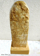 Load image into Gallery viewer, History MAYAN AZTEC Piedras Negras: Stela 12 Sculptural wall relief plaque 12" Museum Quality www.Neo-Mfg.com