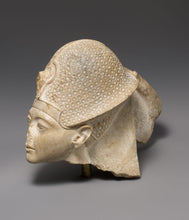 Load image into Gallery viewer, Egyptian King Tut Tutankhamun head bust with hand Sculpture statue museum reproduction art 10" www.Neo-Mfg.com home decor