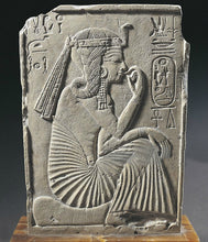 Load image into Gallery viewer, Egyptian Ramesses Ramses II child stele & Ptah Sculpture museum reproduction art 8" www.Neo-Mfg.com home decor