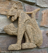 Load image into Gallery viewer, History Aztec Maya Jaguar Sculpture Statue 10" Tall www.Neo-Mfg.com wall art home decor