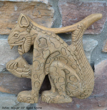 Load image into Gallery viewer, History Aztec Maya Jaguar Sculpture Statue 10" Tall www.Neo-Mfg.com wall art home decor