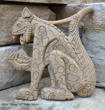 Load image into Gallery viewer, History Aztec Maya Jaguar Sculpture Statue 10" Tall www.Neo-Mfg.com wall art home decor