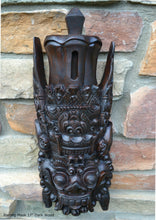 Load image into Gallery viewer, Bali Barong Artifact Carved Mask Sculpture Statue 17" Tall Neo-Mfg
