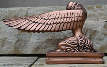 Load image into Gallery viewer, History Egyptian Isis Sculpture Wall plaque www.Neo-Mfg.com 19" cherubim on the ark of the covenant