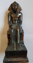 Load image into Gallery viewer, History Egyptian Khafra KHEPHREN Artifact Sculpture Statue 9" www.Neo-Mfg.com Museum reproduction