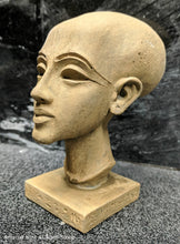Load image into Gallery viewer, History Egyptian Princess Amarna bust Sculpture 4" www.Neo-Mfg.com home decor Museum Reproduction