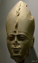 Load image into Gallery viewer, History Egyptian Osiris Bust head statue Sculpture museum reproduction art 15.75" www.Neo-Mfg.com home decor relief
