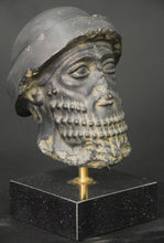 Load image into Gallery viewer, Assyrian Hammurabi Babylonian statue fragment replica Mesopotamian sculpture Artifact 7" www.Neo-Mfg.com