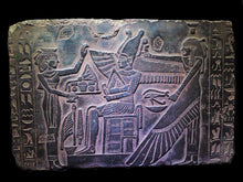 Load image into Gallery viewer, History Egyptian Resurrection of OSIRIS Plaque Artifact Sculpture 13" www.Neo-Mfg.com home decor