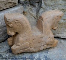 Load image into Gallery viewer, Double Bull Capital Persepolis Statue Sculpture 7" www.Neo-Mfg.com home decor Museum Reproduction