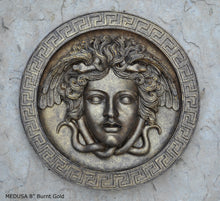 Load image into Gallery viewer, History Medusa Versace design Artifact Carved Sculpture Statue 8" www.Neo-Mfg.com