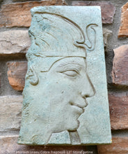 Load image into Gallery viewer, Egyptian Pharaoh Uraeu Cobra fragment replica sculpture Artifact 13" www.Neo-Mfg.com