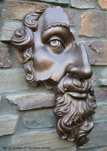 Load image into Gallery viewer, Marcus Aurelius Antoninus Augustus 3D Portrait Face Wall Plaque Sculpture Fragment 22" Museum Quality www.Neo-Mfg.com