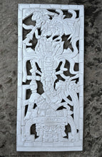 Load image into Gallery viewer, History Aztec Maya King Pakal Carved Sculpture Statue wall plaque 28" Tall www.Neo-Mfg.com Wall art grand scale