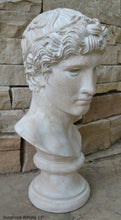 Load image into Gallery viewer, Roman Greek victorious Athlete Bust sculpture 17" www.Neo-Mfg.com home decor Museum reproduction