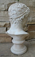 Load image into Gallery viewer, Roman Greek victorious Athlete Bust sculpture 17" www.Neo-Mfg.com home decor Museum reproduction