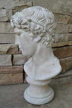 Load image into Gallery viewer, Roman Greek victorious Athlete Bust sculpture 17" www.Neo-Mfg.com home decor Museum reproduction