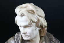 Load image into Gallery viewer, Musician Beethoven bust Sculpture www.Neo-Mfg.com home decor Museum Reproduction 17" composer Ludwig