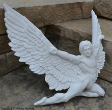 Load image into Gallery viewer, Angel ICARUS Greek Roman Sculptural wall relief carving plaque Statue www.Neo-Mfg.com 17"
