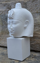 Load image into Gallery viewer, Egyptian Arsinoe II Ancient Bust Sculpture reproduction art 8" www.Neo-Mfg.com home decor