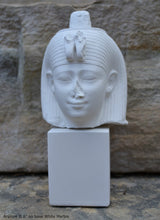 Load image into Gallery viewer, Egyptian Arsinoe II Ancient Bust Sculpture reproduction art 8" www.Neo-Mfg.com home decor