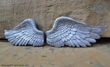 Load image into Gallery viewer, Angel Wings wall sculpture statue plaque www.Neo-Mfg.com 8.5&quot; Each Sold as pair wall decor
