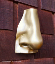 Load image into Gallery viewer, Roman Michelangelo large David Eye, Nose or mouth face Plaque Sculpture www.Neo-Mfg.com museum reproduction Brucciani sold as EACH