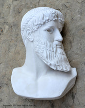 Load image into Gallery viewer, Roman Greek Poseidon bust Sculpture 10" www.Neo-Mfg.com home decor Museum Reproduction